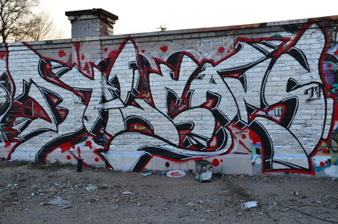 Graffiti Wall - Photo by SteakOne - munich, schlachthof, steakone (2017)