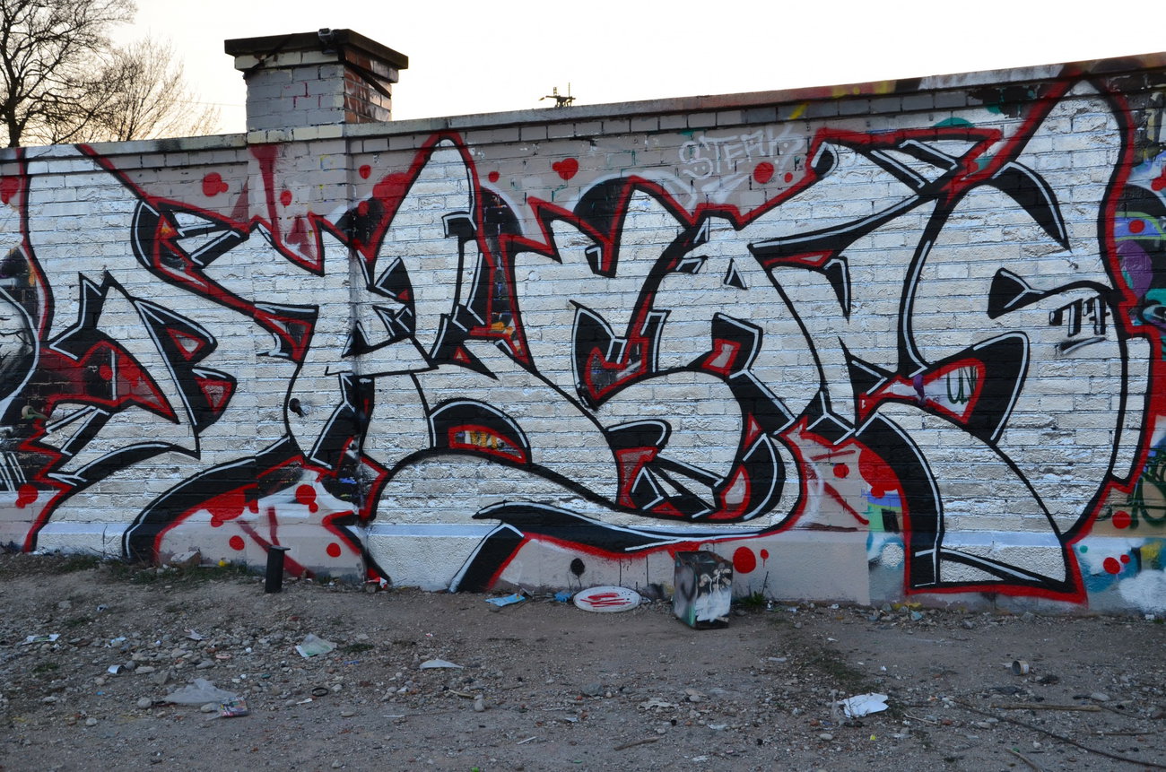 Graffiti Wall - Photo by SteakOne - munich, schlachthof, steakone (2017)