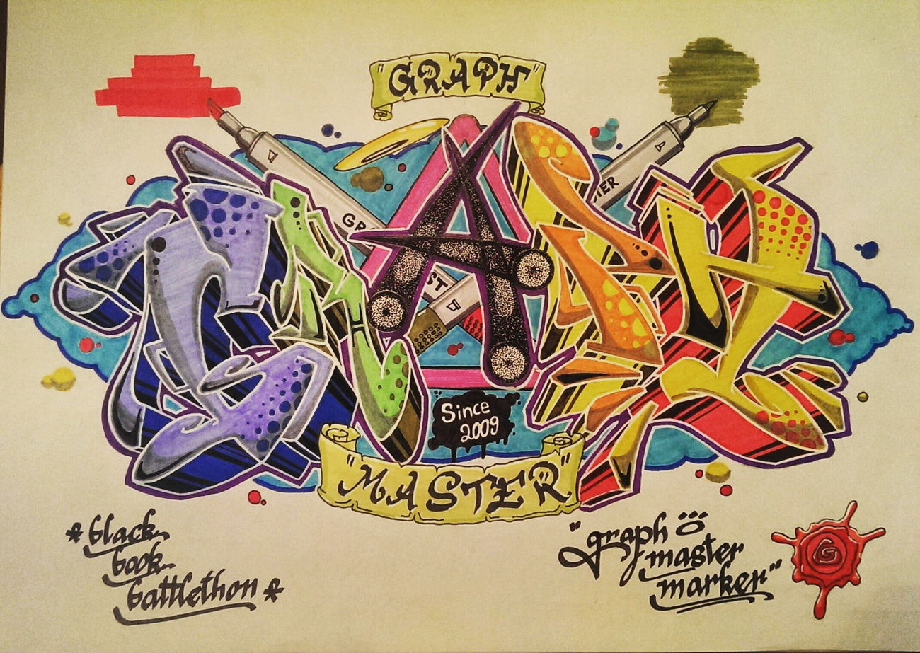Graffiti Sketch - Photo by SteakOne - steakone, graphmaster, graphmastermarker (2017)