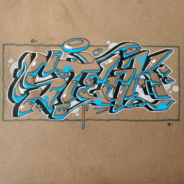 Graffiti Sketch - Photo by SteakOne (2019)
