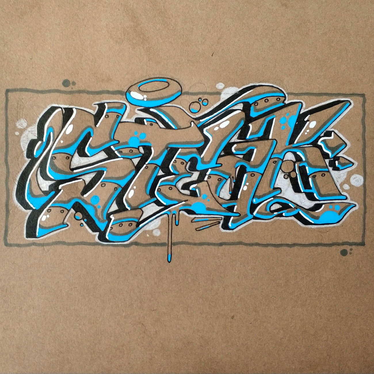 Graffiti Sketch - Photo by SteakOne (2019)