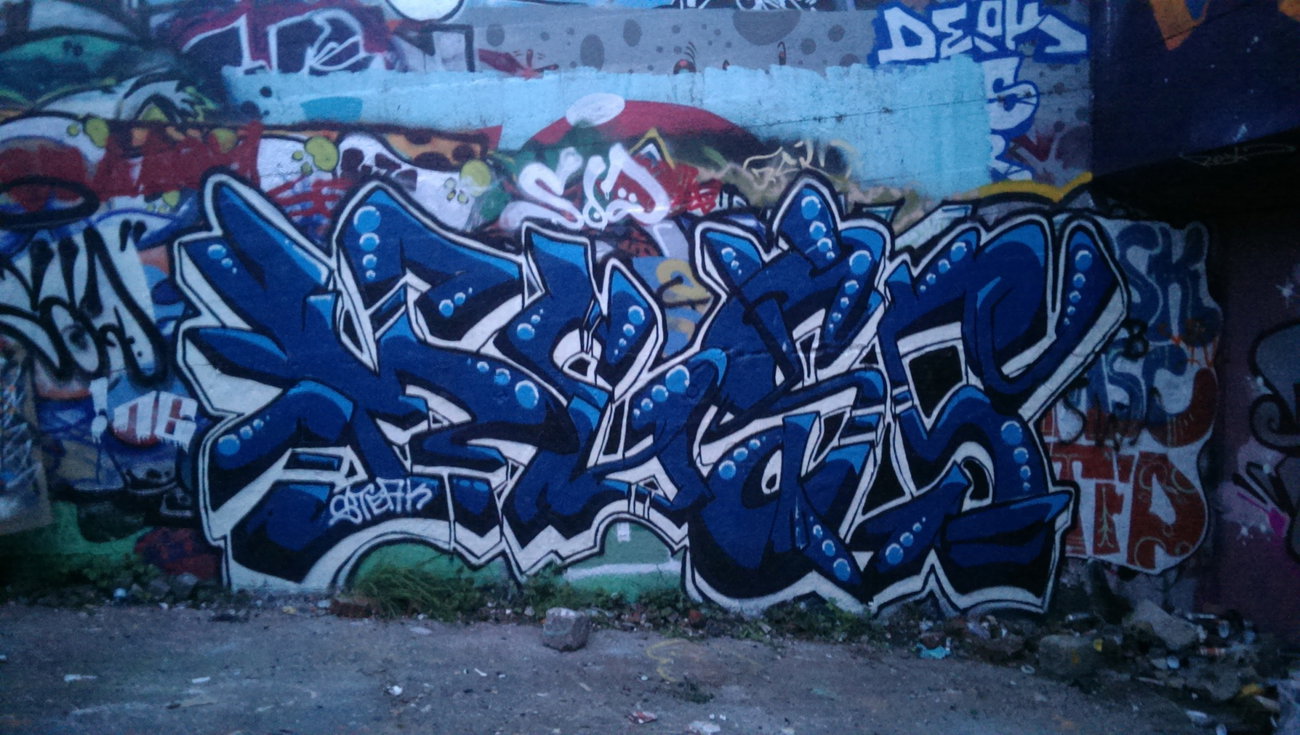 Graffiti Wall - Photo by SteakOne - münchen, munich, steak (2016)