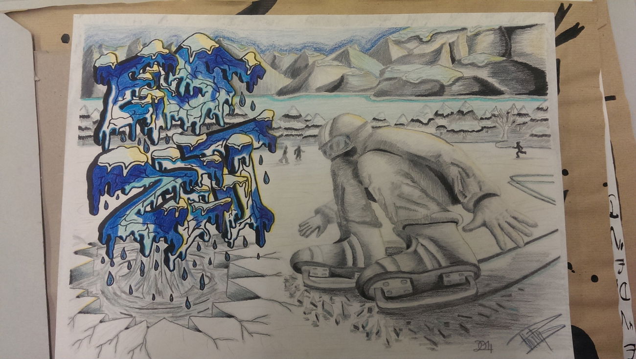 Graffiti Sketch - Photo by SteakOne - münchen, munich, steak (2015)