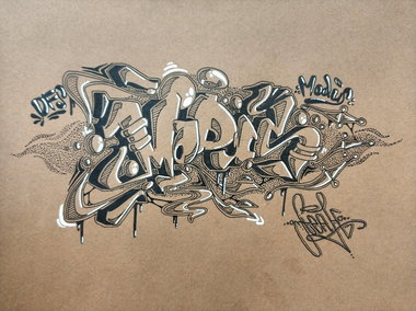 Graffiti Wall - Photo by SteakOne - steakone, munich (2018)