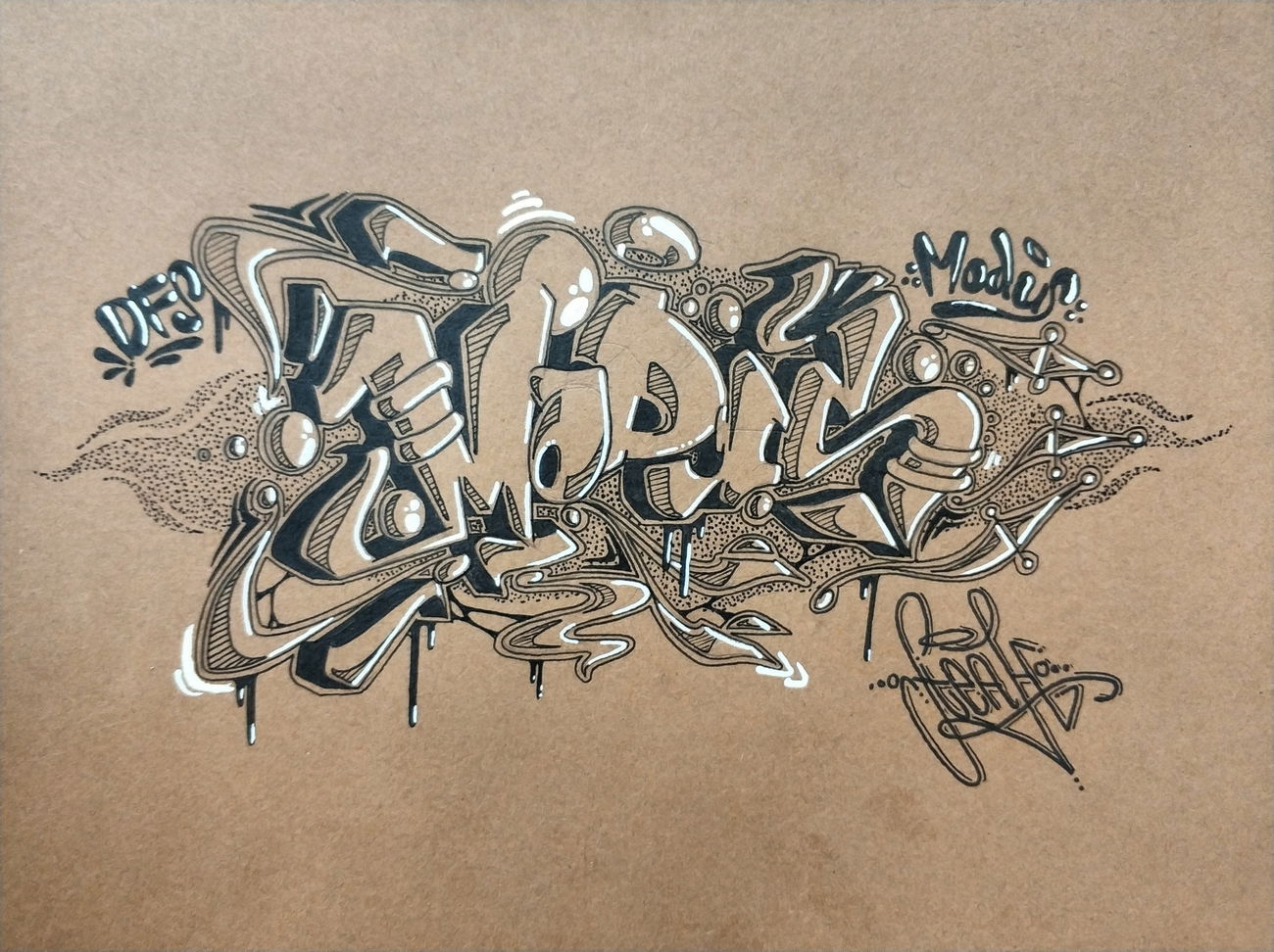 Graffiti Wall - Photo by SteakOne - steakone, munich (2018)