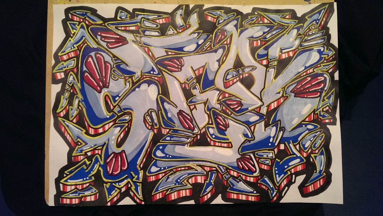 Graffiti Sketch - Photo by SteakOne - münchen, munich, steak (2016)
