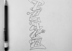 Graffiti Sketch - Photo by SteakOne - steak, steakone, munich (2020)