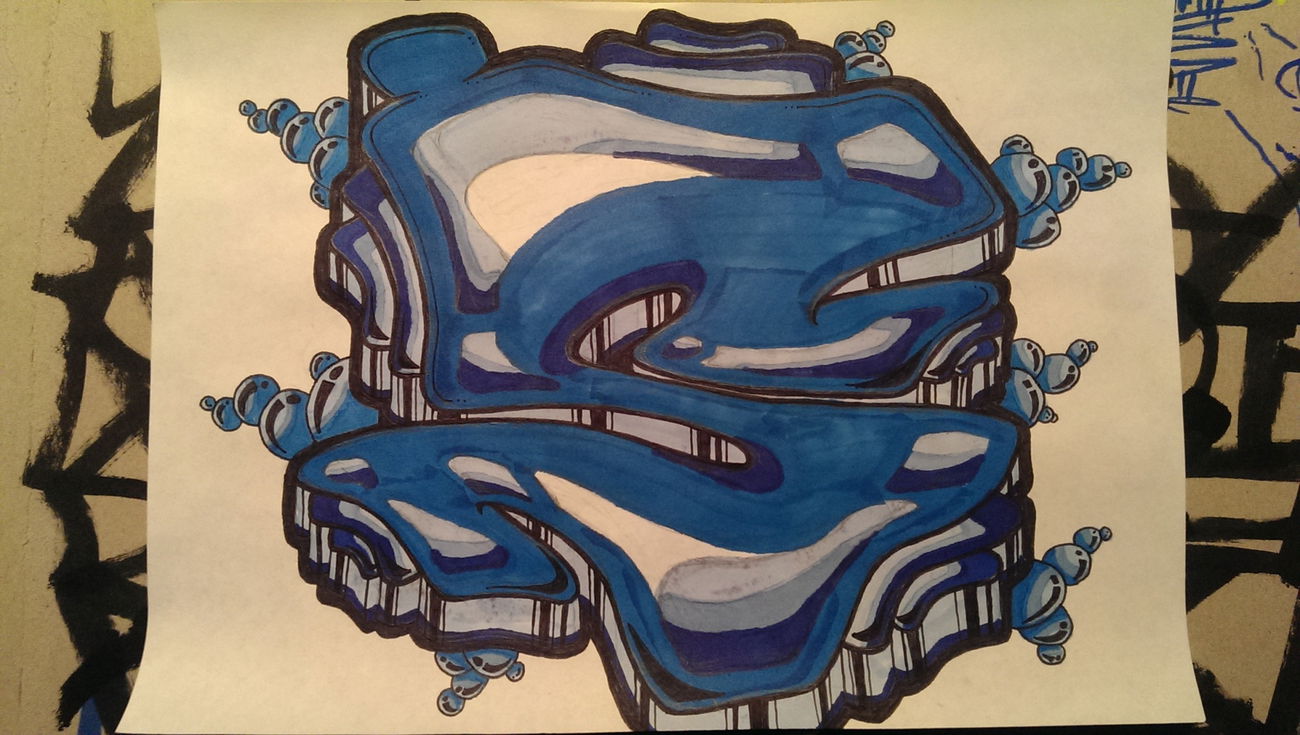 Graffiti Sketch - Photo by SteakOne - münchen, munich, steak (2016)