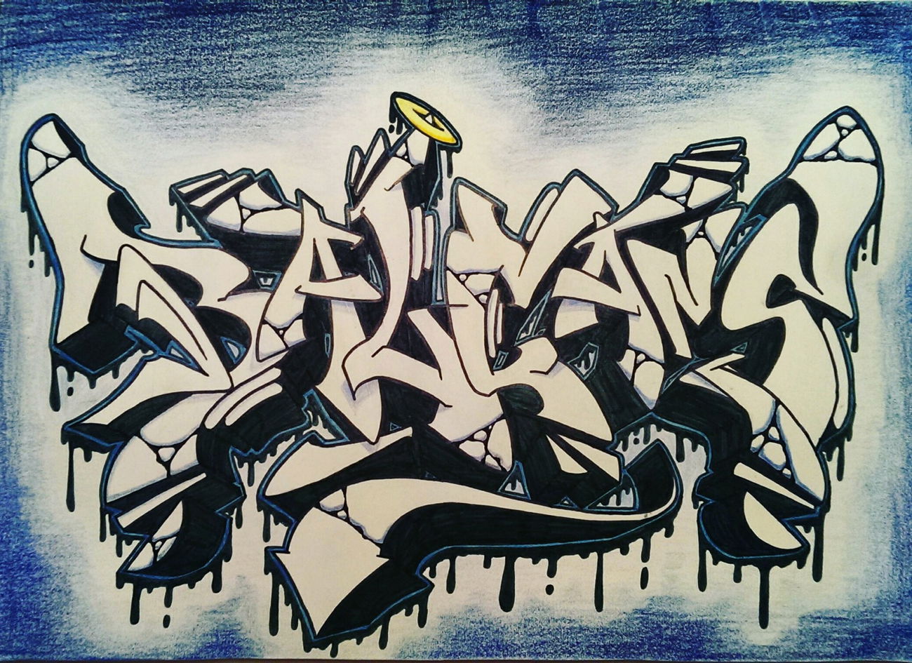 Graffiti Sketch - Photo by SteakOne - munich, münchen, steakone (2016)