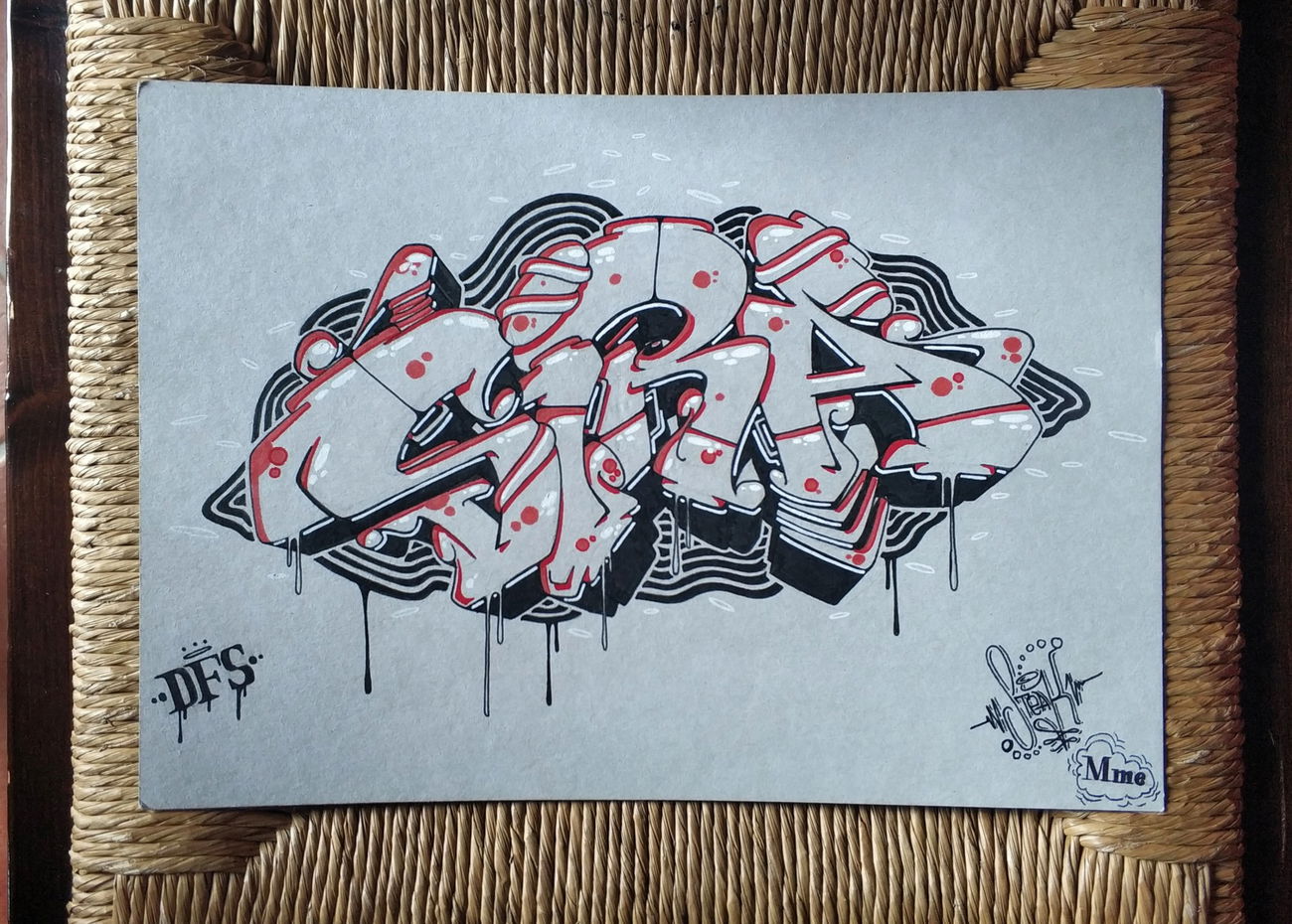 Graffiti Sketch - Photo by SteakOne - munich, dfs, steakone (2018)