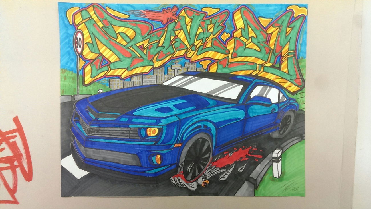 Graffiti Sketch - Photo by SteakOne - münchen, munich, steak (2016)