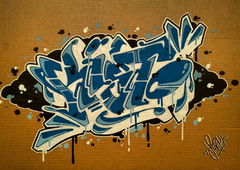 Graffiti Sketch - Photo by SteakOne - steakone, dfs, munich (2018)