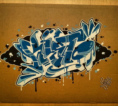 Graffiti Sketch - Photo by SteakOne - steakone, dfs, munich (2018)