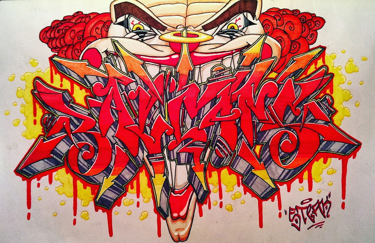 Graffiti Sketch - Photo by SteakOne - munich, münchen, steakone (2016)