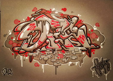 Graffiti Sketch - Photo by SteakOne - steakone, munich, dfs (2018)