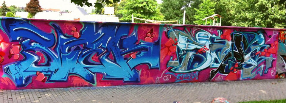 Graffiti Wall - Photo by Stek_kno - Stek, shei, skaf (2013)