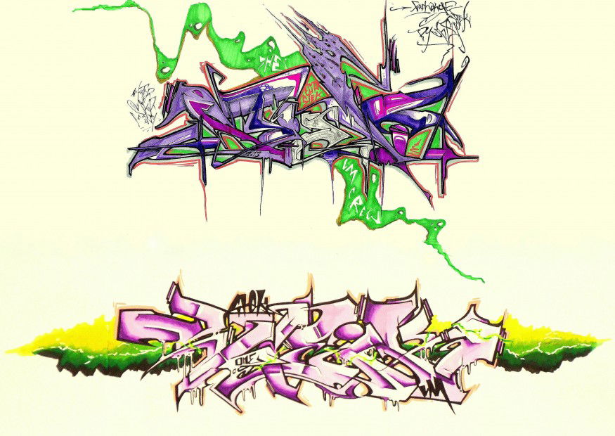Graffiti Sketch - Photo by Stek_kno - exchange, stek, sheik