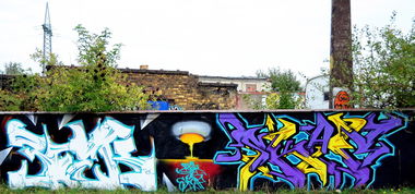 Graffiti Wall - Photo by Stek_kno - stek, kno, skaf (2013)