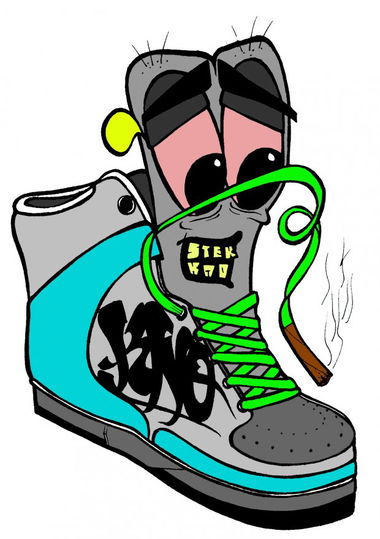 Graffiti Sketch - Photo by Stek_kno - shoe, kno, new (2013)