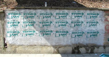 Graffiti Artwork in Lviv - Photo by Stencilman