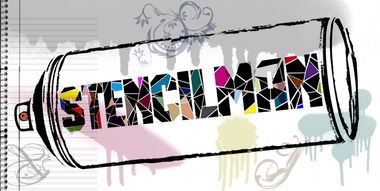 Graffiti Sketch in Lviv - Photo by Stencilman