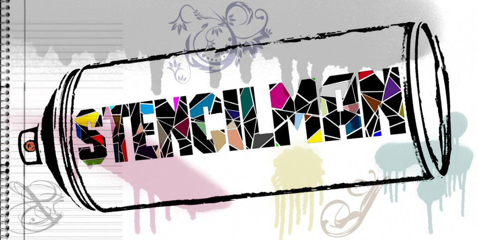 Graffiti Sketch in Lviv - Photo by Stencilman