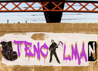 Graffiti Street Art in Lviv - Photo by Stencilman (2011)