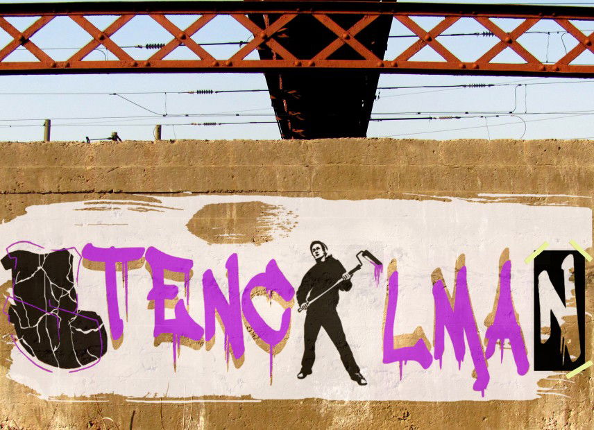 Graffiti Street Art in Lviv - Photo by Stencilman (2011)