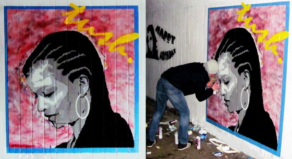 Graffiti Street Art in Lviv - Photo by Stencilman (2010)