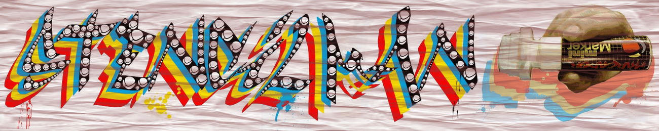 Graffiti Sketch in Lviv - Photo by Stencilman (2011)