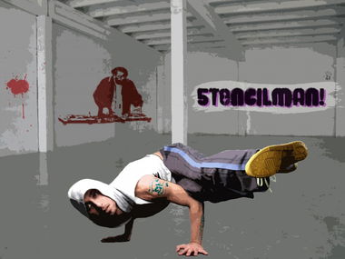 Graffiti Artwork - Photo by Stencilman (2011)