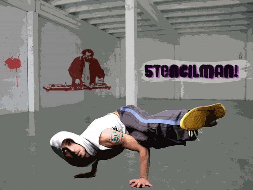 Graffiti Artwork - Photo by Stencilman (2011)