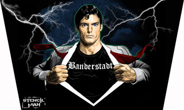 Graffiti Sketch in Lviv - Photo by Stencilman (2012)