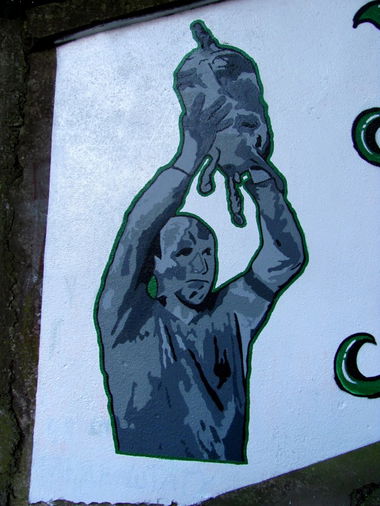 Graffiti Wall in Lviv - Photo by Stencilman (2012)