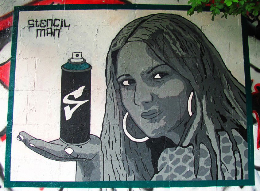 Graffiti Wall in Lviv - Photo by Stencilman (2013)