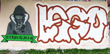 Graffiti Wall in Lviv - Photo by Stencilman (2013)
