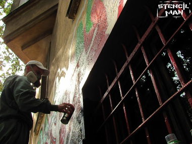 Graffiti Artwork - Photo by Stencilman - The, Unitas, Pub_4 (2013)