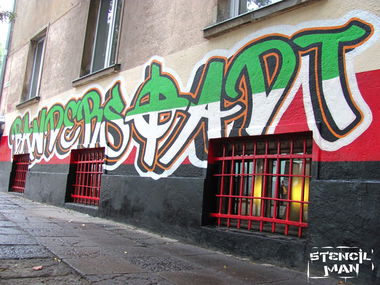 Graffiti Wall - Photo by Stencilman - The, Unitas, Pub_2 (2013)