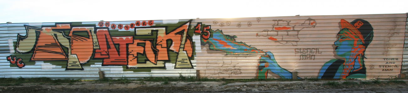 Graffiti Artwork in Україна - Photo by Stencilman - Tonek, and, Stencilman (2015)