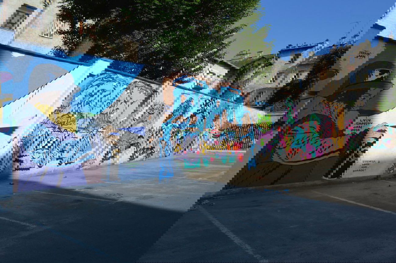 Graffiti Wall - Photo by Stencilman - LVIV, GRAFFITY, JAM