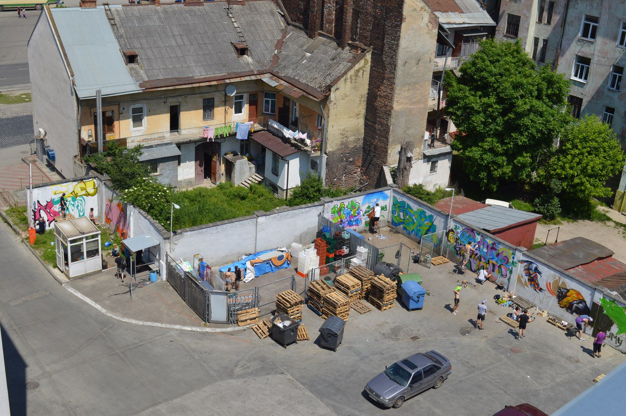 Graffiti Wall - Photo by Stencilman - LVIV, GRAFFITY, JAM