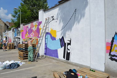 Graffiti Wall - Photo by Stencilman - LVIV, GRAFFITY, JAM