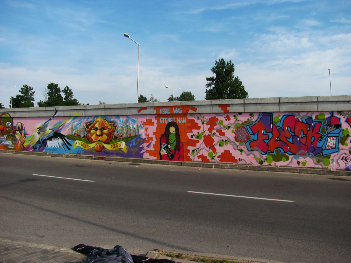 Graffiti Wall - Photo by Stencilman - lviv, graffiti, fest-sykhiv