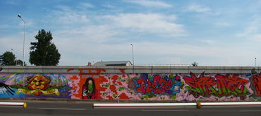 Graffiti Wall - Photo by Stencilman - lviv, graffiti, fest-sykhiv