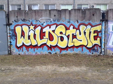 Graffiti Bombing - Photo by Stereo136 - Tribute, old, school (2014)