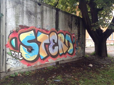 Graffiti Wall - Photo by Stereo136 (2014)
