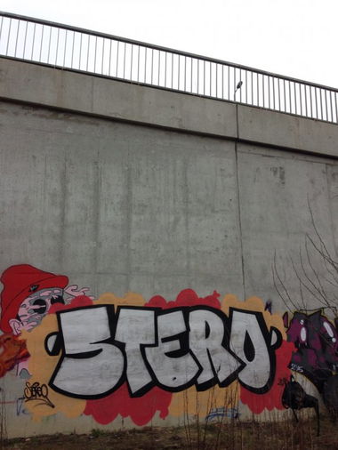 Graffiti Bombing - Photo by Stereo136 (2015)