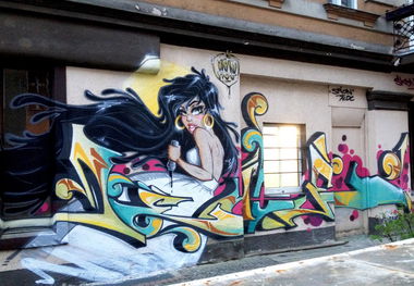 Graffiti Wall - Photo by StereoHeat - Dejoe, StereoHeat, Orbit