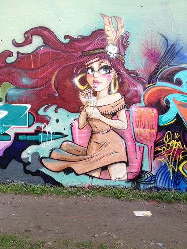 Graffiti Wall - Photo by StereoHeat - StereoHeat, Orbit, SBB