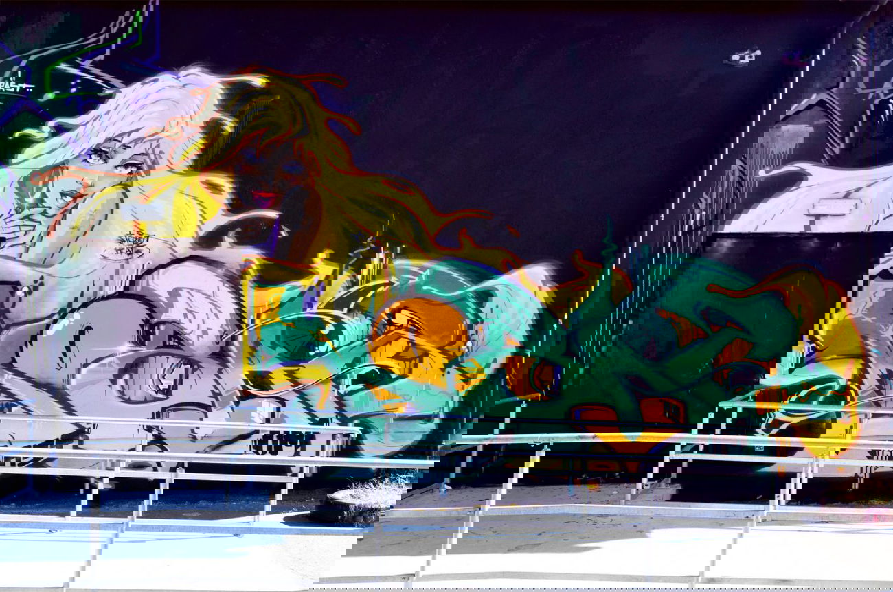 Graffiti Wall - Photo by StereoHeat - Mobar, Orbit, StereoHeat (2014)